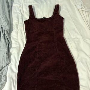 Forever 21 Rich Burgundy Mini Dress
